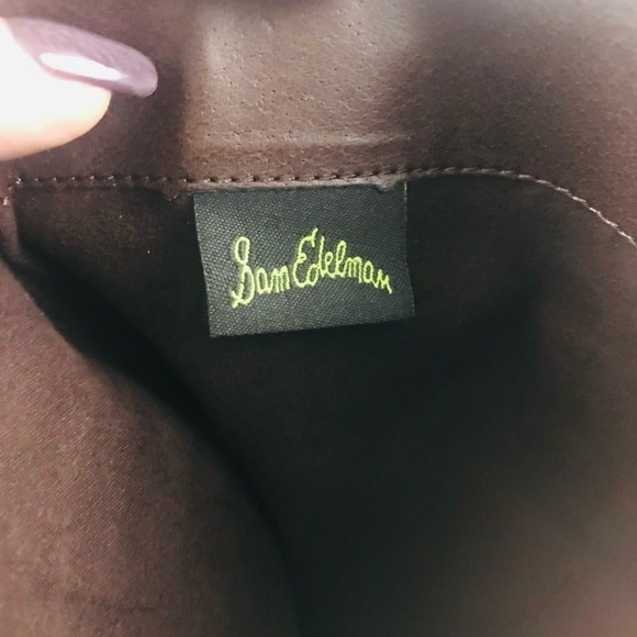 Sam Edelman Patton 2 Brown Leather Riding Boots - Size 8 - Picture 11 of 14